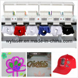 New, 6 Heads 9/12 Colors Embroidery Machine, Cap, Jacket, T-Shirt, Flat Embroidery