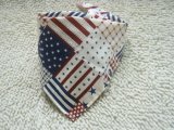 Customized Flag Printed Fashion Baby Triangle Bandana Triangle Neck Scarf (BO835)