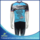 Custom Made Sublimated Cycling Jersey and Tight Bib Short