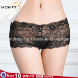 Jacquard Lace Stretch Hipsters Spandex Polyester Material Women Underwear Lady Panty Sexy Lace Boxer Sexy Undergarment