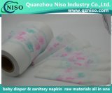 Colorful Printing PE Film Backsheet for Diaper/Sanitary Napkin/Under Pad (LSPEM8901)