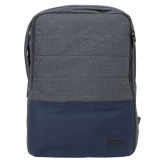 Two-Tone Canvas Backpack with Air Mesh Back for Cushion