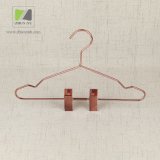 Rose Gold Metal Wire Clothes / Skirt Hanger for Children