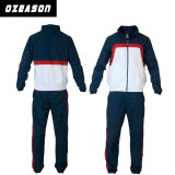 Customized Comfortable Warm up Fitted Velour Soccer Tracksuit (TJ005)