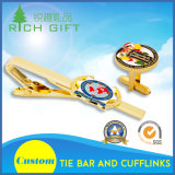 Custom Wholesale Fashion Metal Gold Plated Tie Bar for Men