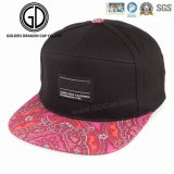 Fashion Sublimation Print Visor Snapback OEM Leisure Cap with Embroidery Printing