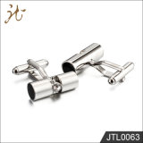 Fashion Nice Quality Silver Cuff Links with Diamond for Gift