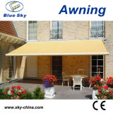 Outdoor Horizontal Polyester Motorized Retractable Awning B4100
