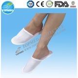 Popular Disposable 100% Towel Hotel Slipper with High Quality
