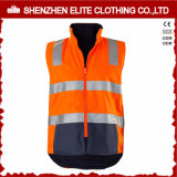 3m Reflective Hi Vis Safety 100 Polyester Work Vest Winter