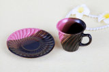 Cheap Stoneware Cup&Saucer as Customized