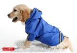 Reflective Mesh Inner Waterproof Dog Raincoat Pet Hoodie Coat