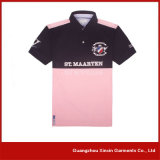 Custom Mens Black Embroidery Uniform Polo Shirt Design (P35)