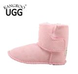 Pure Australian Sheepskin Baby Girl Snow Boot in Pink