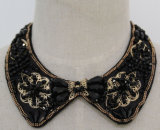 Fashion Beaded Crystal Chunky Costume Choker Jewelry Necklace Collar (JE0071)