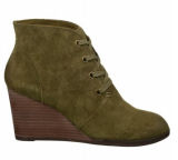 Style up Skinny Jeans with These Suede Dress Wedge Boots