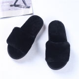 Hot Wholesale Sheepskin Slippers Real Fur Lined Slippers Cute Style for Girls
