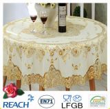 PVC Lace Tablecloth Round 180cm