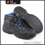 Genuine Leather Ankle Safety Shoe with Steel Toe (SN5314)