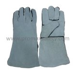 14'' Natural Cow Split Leather Welding Gloves