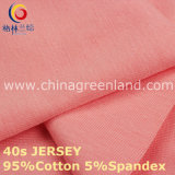40s Cotton Spandex Knitted Jersey Fabric for Shirt Textile (GLLML218)