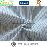 100 Polyester Lining Men's Suit Sleeve Lining Yarn Dyed Striped Lining