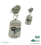 Cheap Custom Dog Tag Necklace with Ball Chain