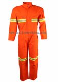 88% Cotton 12% Nylon Winter Flame Retardant Workwear Offshore Safety Fr Working Fireproof Coverall for Oil and Gas