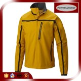 2016 Mens Yellow Heat-Sealed Waterproof Jacket with PU Coating