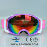 Large Vision Anti-Fog Anti-Scratch Adult Skiing Goggles