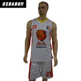 New Design Custom Polyester Mesh Basketball Uniforms Basketball Vest (BK003)