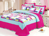 Customized Prewashed Durable Comfy Bedding Quilted 1-Piece Bedspread Coverlet Set for 81