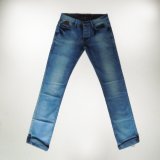 New Fashion Broken Washing Man Jeans with Special Leg Opening (HDMJ0004-17)