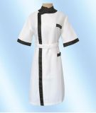 2013 Latest Beauty Salon Uniform of White Color -Ll-56