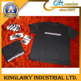 Printed T-Shirts with Embroidery Logo for Promotion (KTS-004)