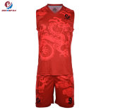 2017 New Product Sublimated Polyester Basketball Jersey Suit Good Quality