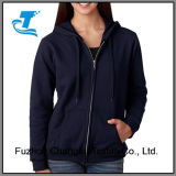 Women's Ribbed Cuffs Hoodie Jacket