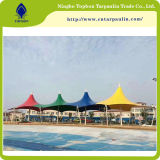900GSM Tarp Car Parking Membrane Structure for Sunshade and Awning