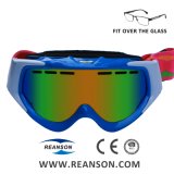 Fit Over The Myopia Glasses Anti-Fog Snow Goggles