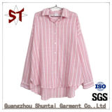 Women Casual Striped Polo Shirts with Long Sleeve