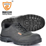 Breathable and Durable Leather Safety Shoes with Steel Toe Cap