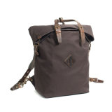 Best Selling Good Quality 16 Oz Brown Canvas Laptop Backpack for Men