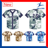 Healong Graphic Design Customized Baseball Jersey Uniform Shirt