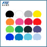Customized Solid Swimming Cap 100% Silicone Swimming Hats