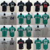 Customized American League Seattle Mariners Cool Base Baseball Jerseys