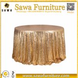 High Quality Cheap Sequin Table Cloth for Hotel /Wedding