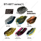 Made of Silicone Bti-8877 Umbrella Real-Bait Skirt with High Quality and Popular Colors
