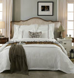 100% Cotton Decoration Piping Hotel Bed Linen Bedding Set
