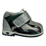 High Quality Leather Kids Shoes for Steady Walking