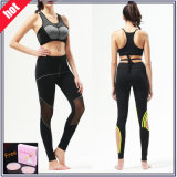 Custom Made Lycra Breathable Women Fitness Leggings (with mesh)